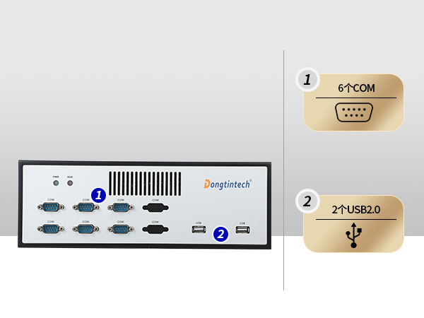 乐鱼桌面式工控机,迷你工业主机,EPC-3100