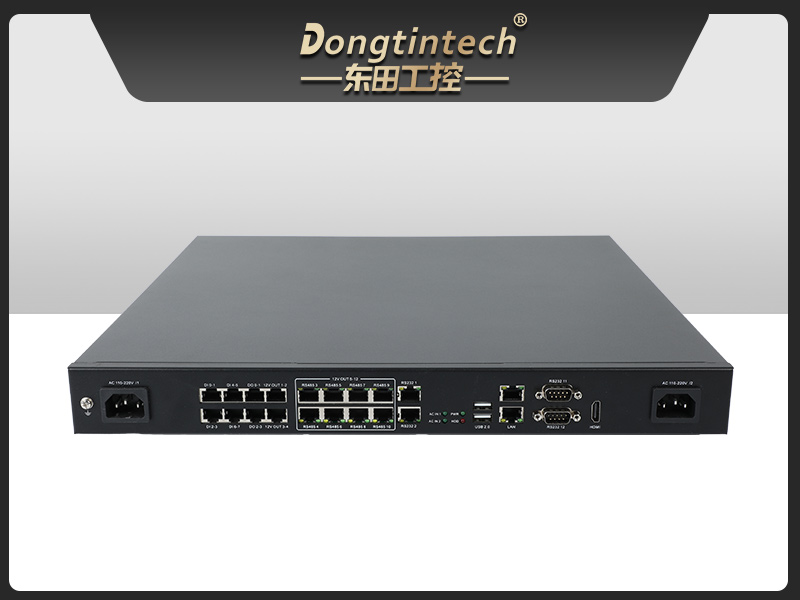 乐鱼1U工控机,赛扬J1900工业电脑,DT-61011-J1900MC