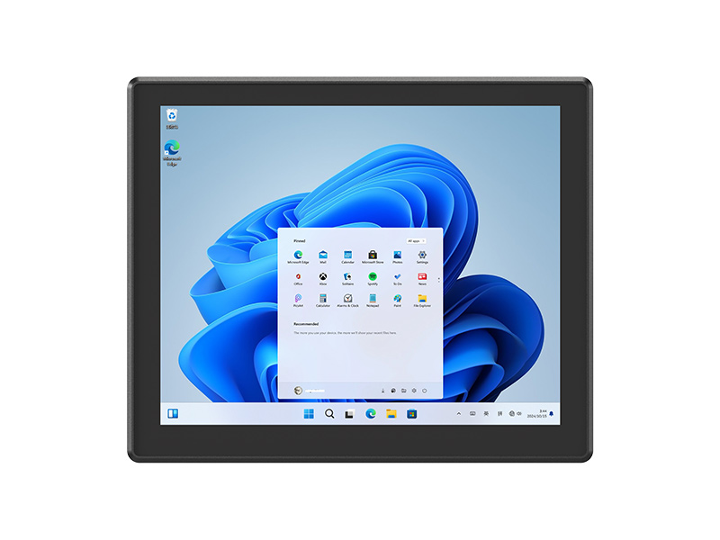 17寸触摸工控一体机,乐鱼工业触控平板电脑,DTP-1709-N5100